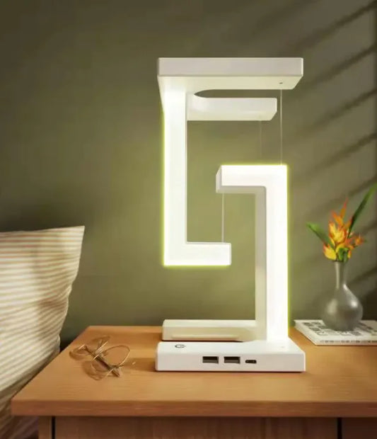 Floating Wireless Charging Lamp